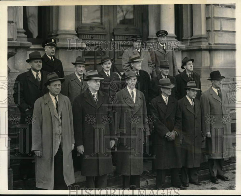 Load image into Gallery viewer, 1944 Press Photo Jury selected for John F. Noxon, Jr. trial in Massachusetts
