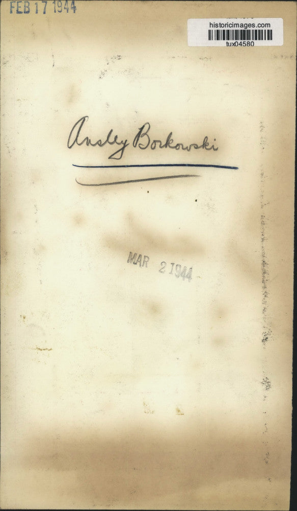 1944 Press Photo New York attorney Ansley Borkowski - tux04580