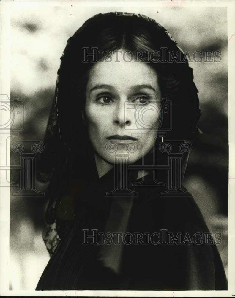 Press Photo Geraldine Chaplin in "My Cousin Rachel" on PBS-TV's "Mystery!"