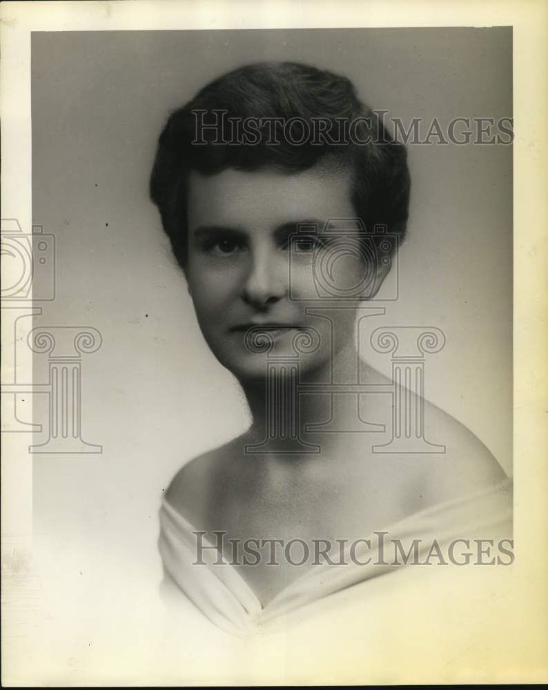1958 Press Photo Mrs. David Beetle, nee Patricia Gibson, of Albany, New York