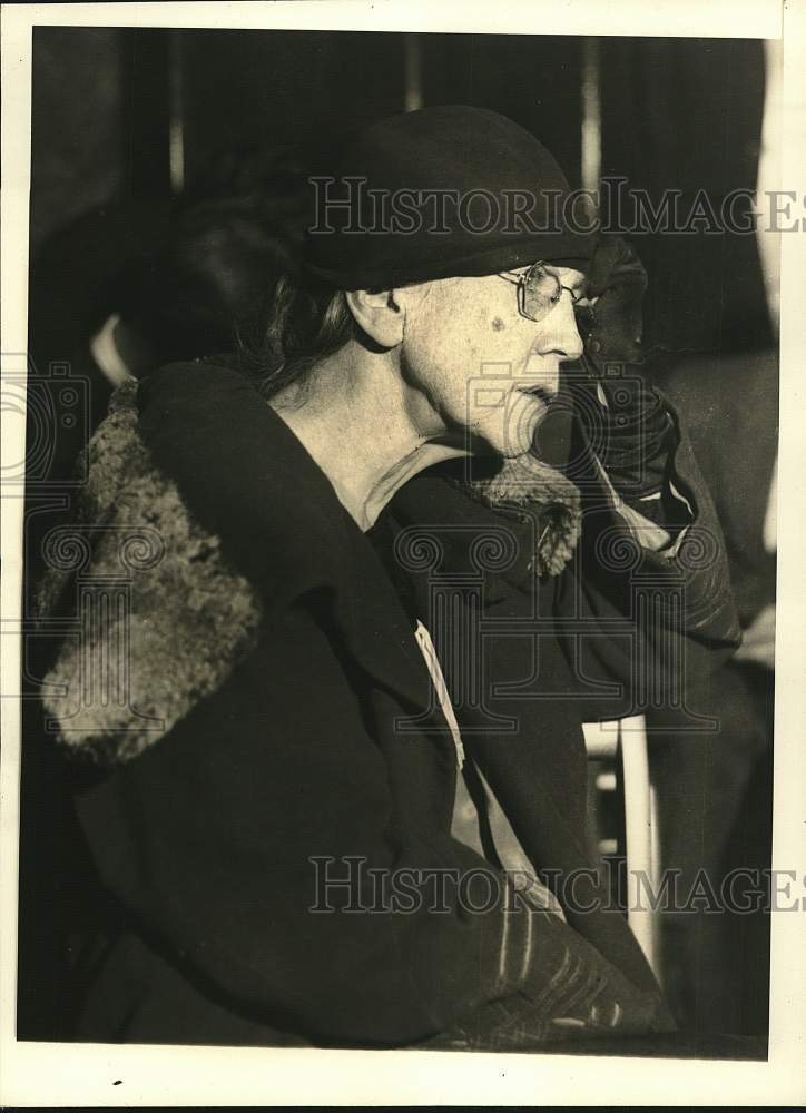 1933 Press Photo Dr. Alice Wynekoop Confessed to Murder of Mrs. Rheta Wynekoop