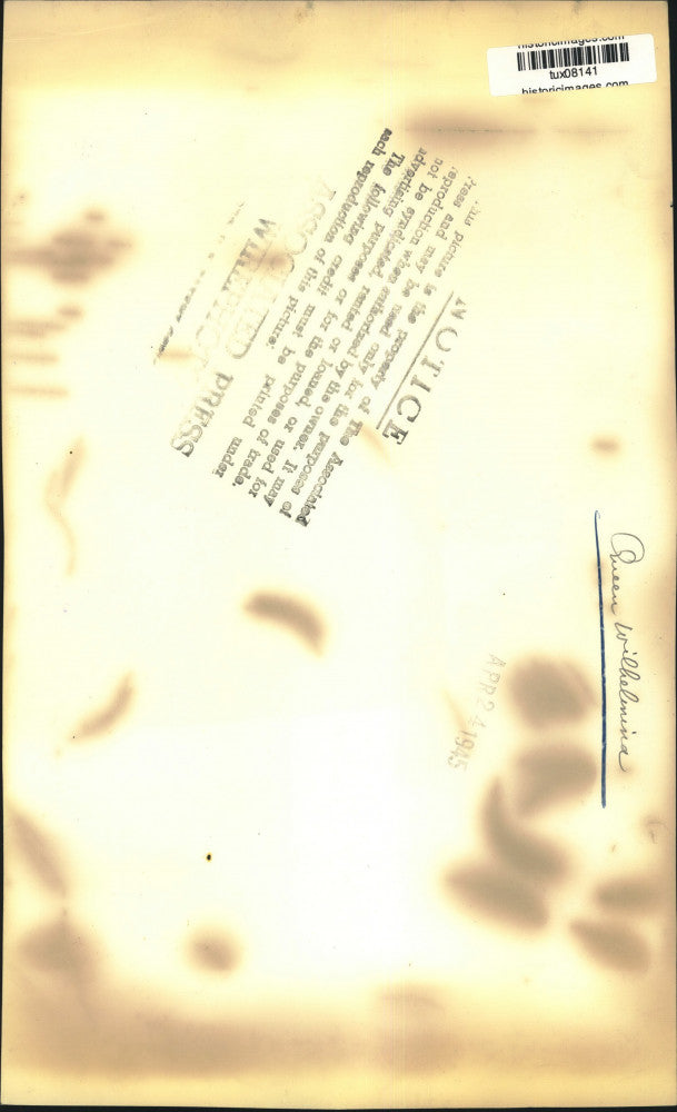 1945 Press Photo Queen Wilhelmina at Inspection in Maastricht, Holland