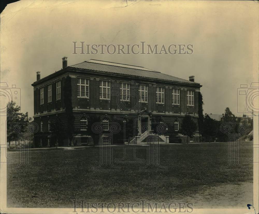 1934 Press Photo Gymnasium, Rensselaer Polytechnic Institute, Troy, New York- Historic Images
