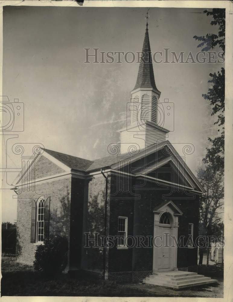1931 Press Photo Chapel built to protect Kentucky cabin of Lincoln&#39;s parents- Historic Images