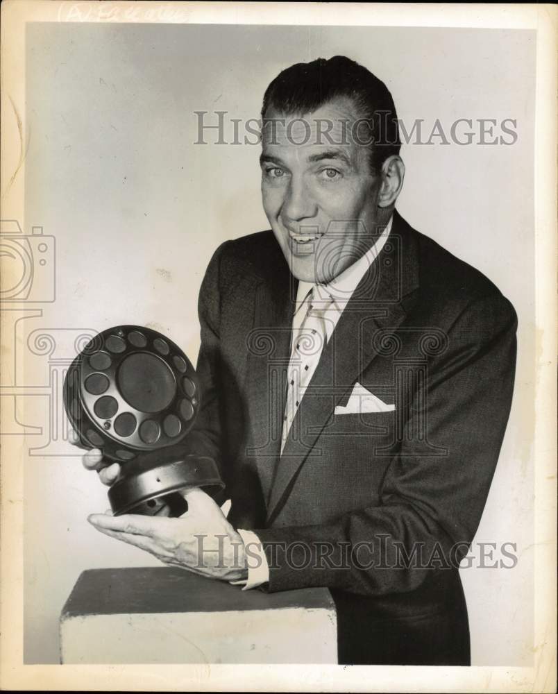 1959 Press Photo Ed Sullivan, Radio and Television Host - tux10632- Historic Images