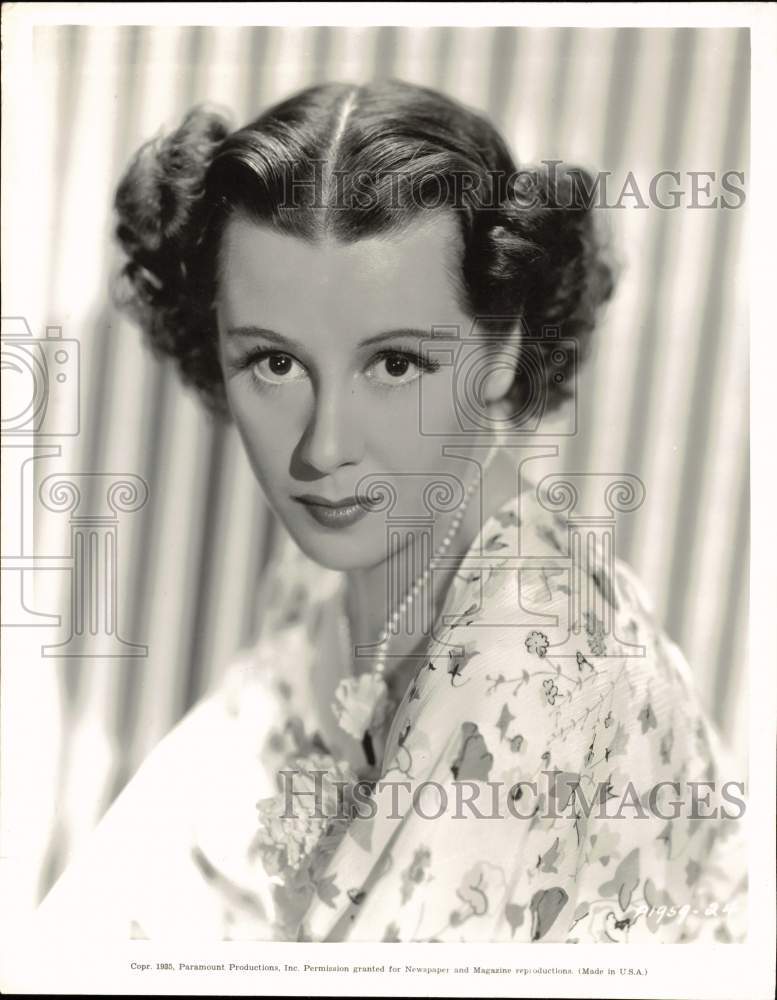 1935 Press Photo Opera Singer Gladys Swarthout in "Rose Of The Rancho" Movie