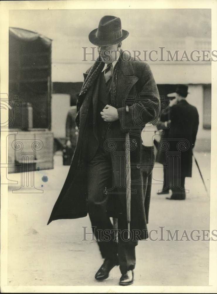 1935 Press Photo Aubrey Neil Morgan, Husband of Elizabeth Morrow - tux12186- Historic Images