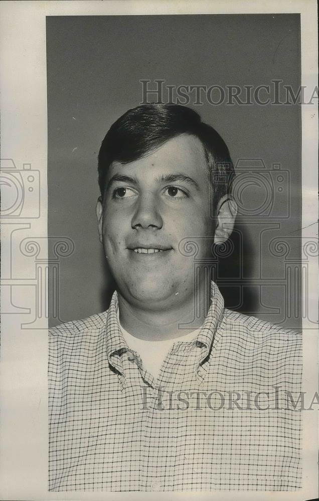 1967 Press Photo Baseball&#39;s Tom Gilbert - sps06606 - Historic Images