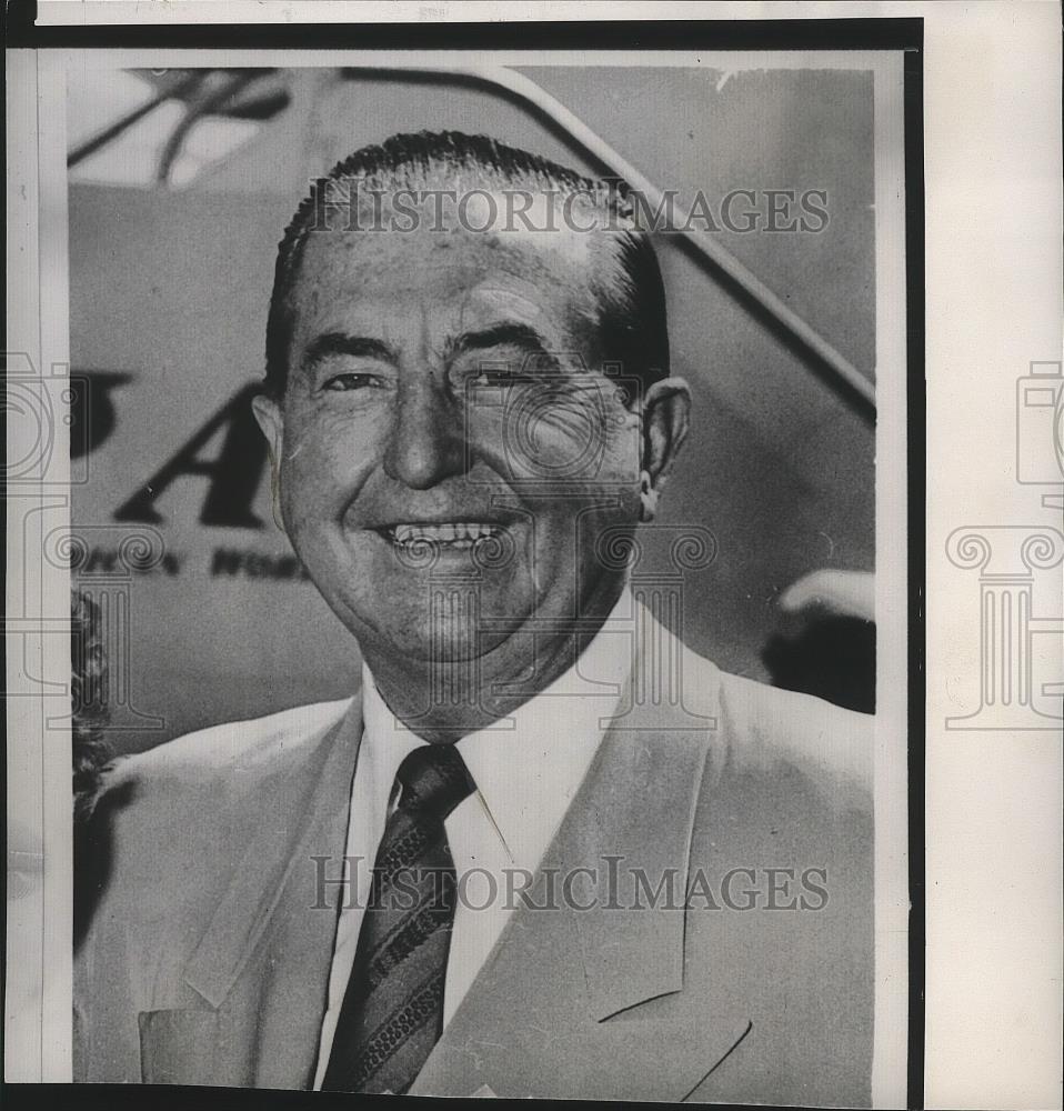 1955 Press Photo Former Kansas City Packers baseball player, Claire V. Goodwin - Historic Images