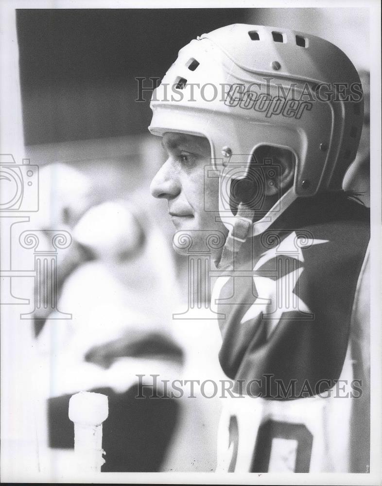 1978 Press Photo Spokane Flyers hockey player, Ron Huston - sps06811 - Historic Images