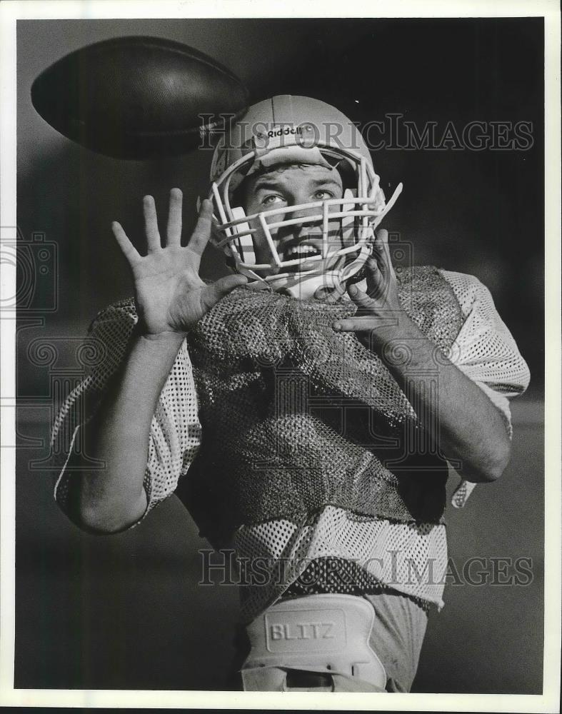 1993 Press Photo Central Valley football defensive starter, Rich Denenny - Historic Images