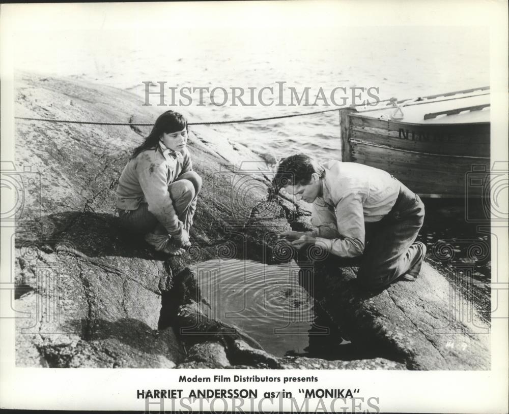 1964 Press Photo Harriet Anderson as/in "Monika" - spp11699 - Historic Images