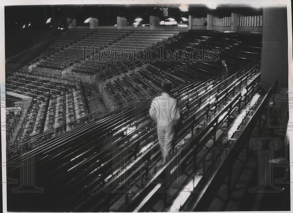 1968 Press Photo Spokane interstate fairgrounds - Baseball Park - sps07108 - Historic Images