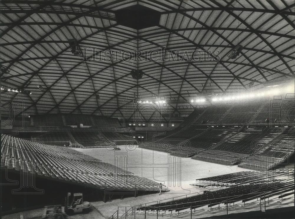1983 Press Photo Tacoma Dome stadium in Tacoma, Washington - sps07268 - Historic Images