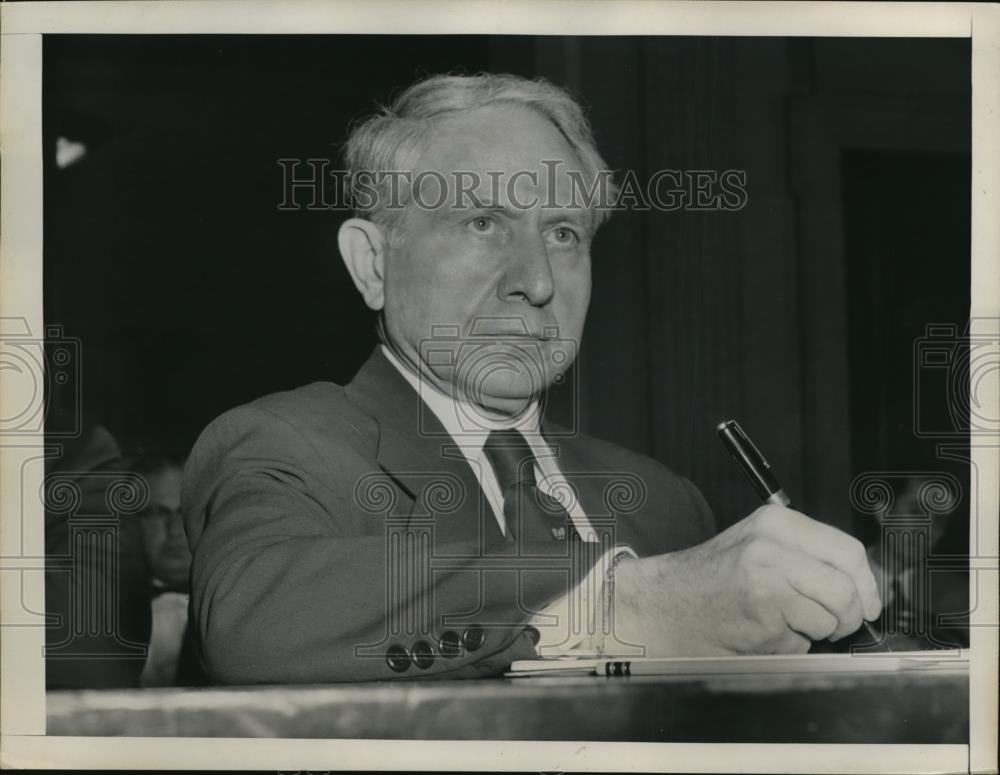 1955 Press Photo Washington, DC Senate Judiciary Committee w/ Michael Musmanno - Historic Images