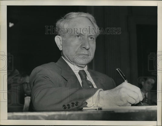 1955 Press Photo Washington, DC Senate Judiciary Committee w/ Michael Musmanno - Historic Images