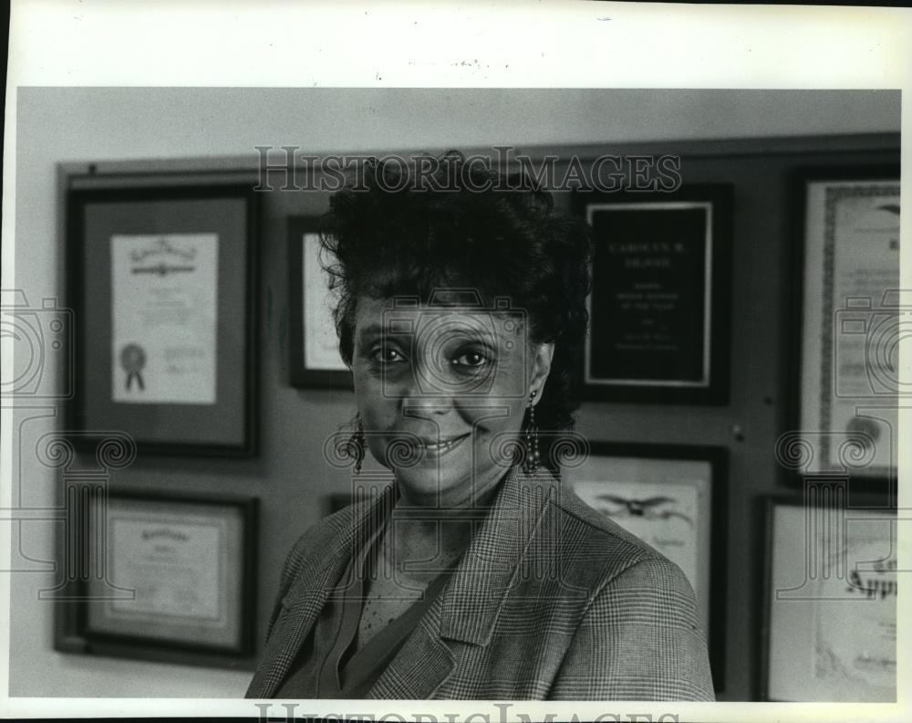 1988 Press Photo health &amp; human services professor Carolyn DeJoie at UW-Madison - Historic Images