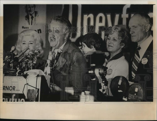 1979 Press Photo Lee S. Dreyfus inauguration, Wisconsin Governor - mja93692 - Historic Images