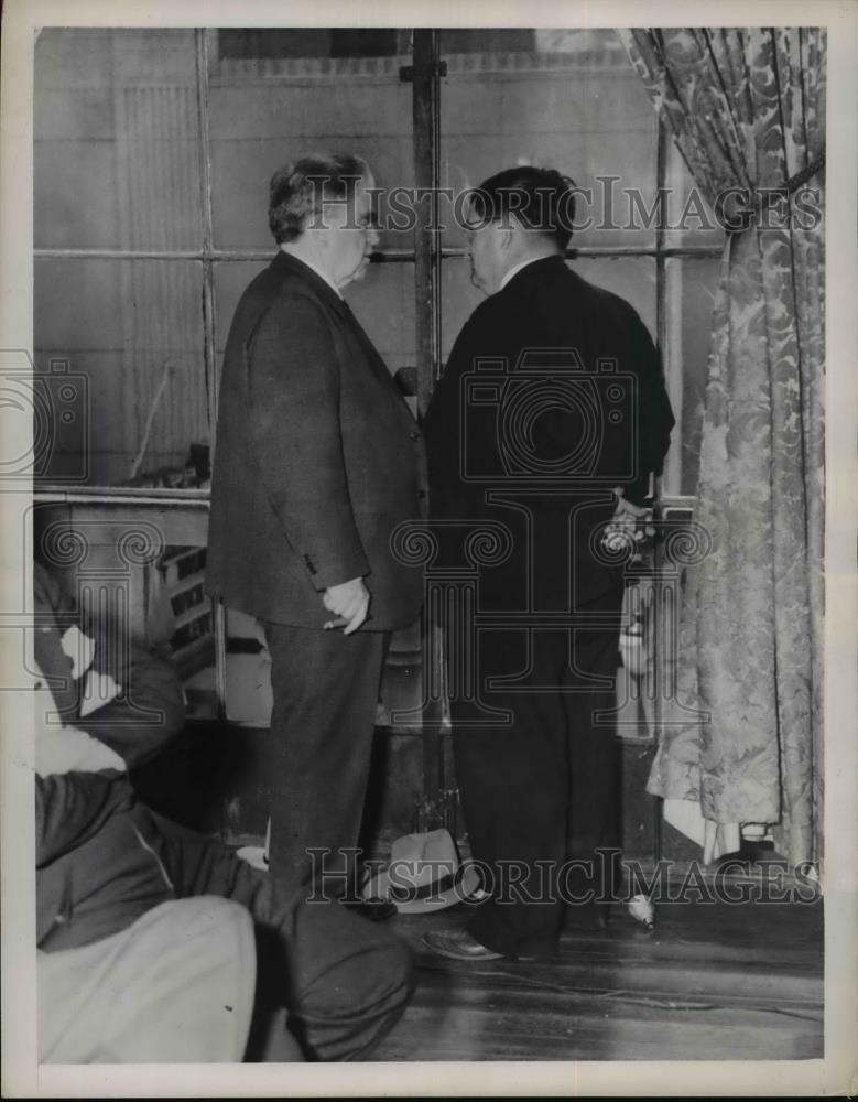 1948 Press Photo Portrait Of Sen. Willard Tydings - nep05244 - Historic Images
