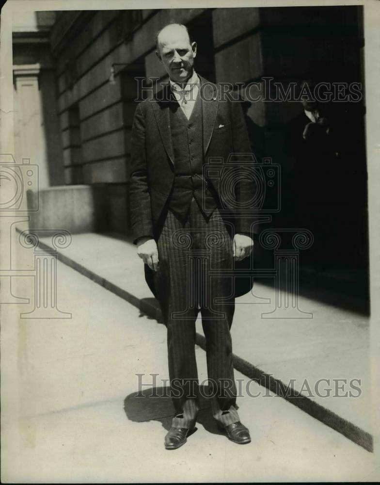 1928 Press Photo Dr. John J. Tigert, Education Commission - nep05738 - Historic Images