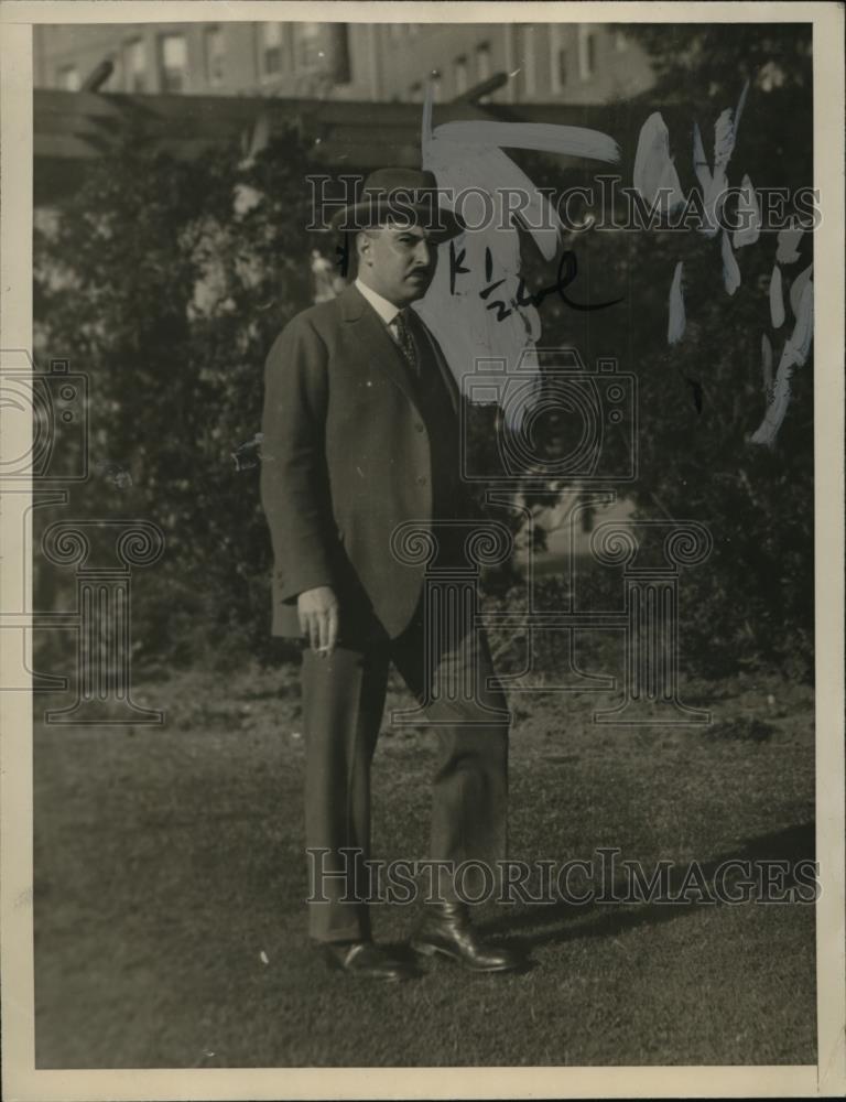 1927 Press Photo Edward Stinnes Son of Late Hugo Stinnes - nep06310 - Historic Images