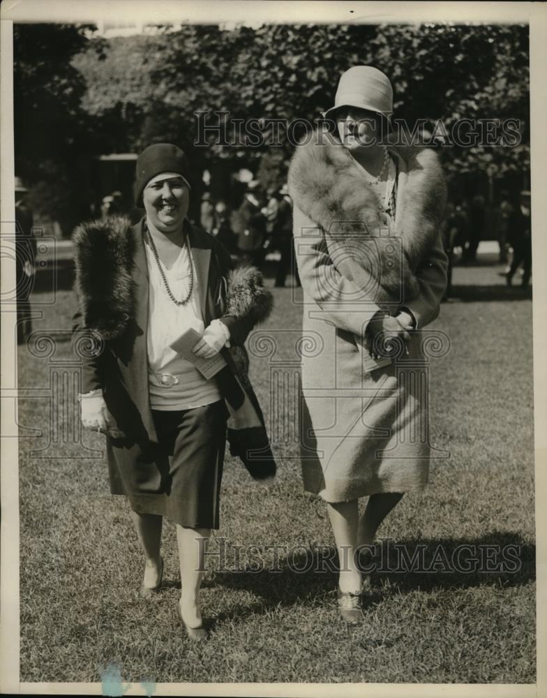 1929 Press Photo rs James J Walker wife oof NY Mayor &amp; Mrs Sonia Rogers - Historic Images