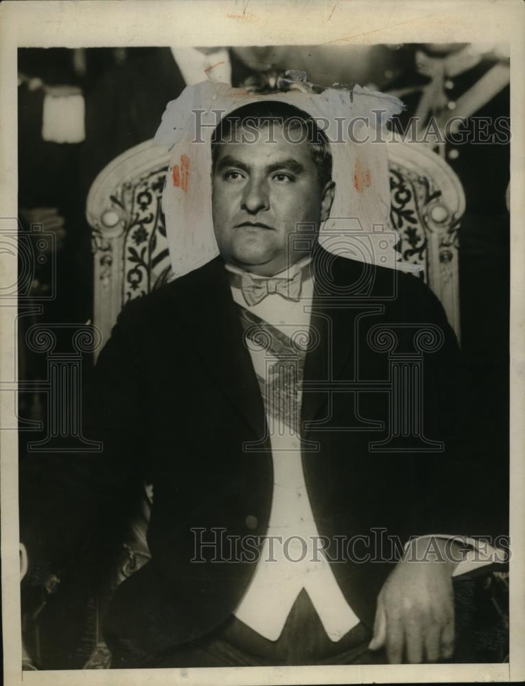 1928 Press Photo President Emilio Portes Gil of Mexico - nep06991 - Historic Images
