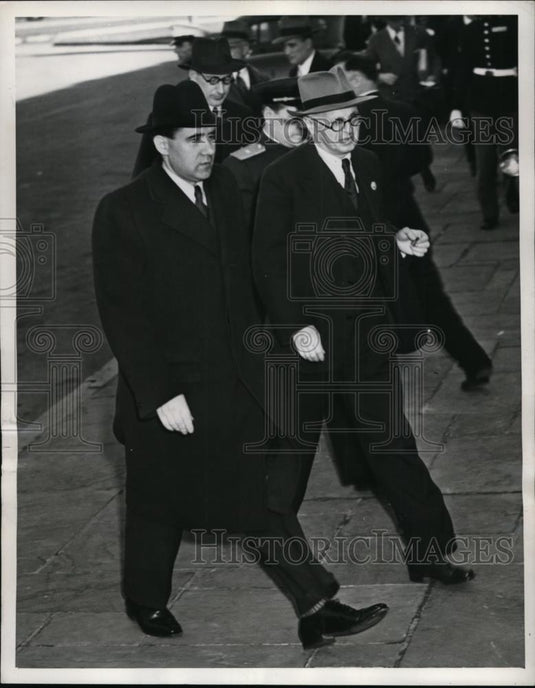1946 Press Photo Andrei Gromyko & Advisers at United Nations Security Council - Historic Images