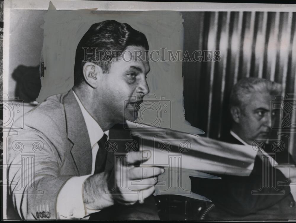 1955 Press Photo Louis Wolfson Seeks Control of Montgomery Ward &amp; Co - nep07153 - Historic Images