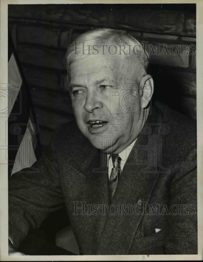 1954 Press Photo Secretary of Defense Charles E. Wilson - nep07683 - Historic Images