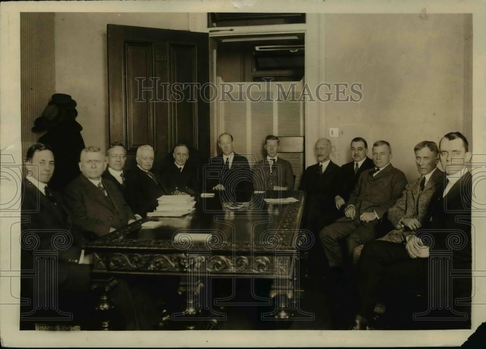 1923 Press Photo Federal Council of Citizenship Training Meeting - nep08203 - Historic Images