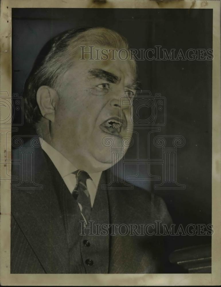 1940 Press Photo John L Lewis Speaks Before American Youth Congress Citzenship - Historic Images