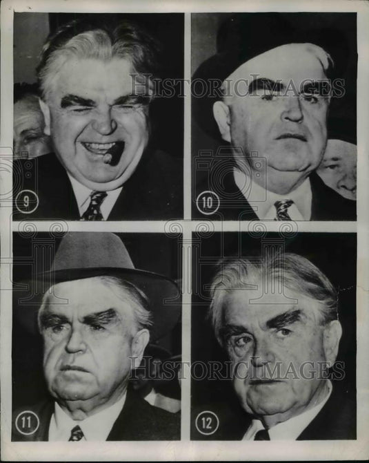 1949 Press Photo John Lewis at Different Periods in Life - nep08463 - Historic Images