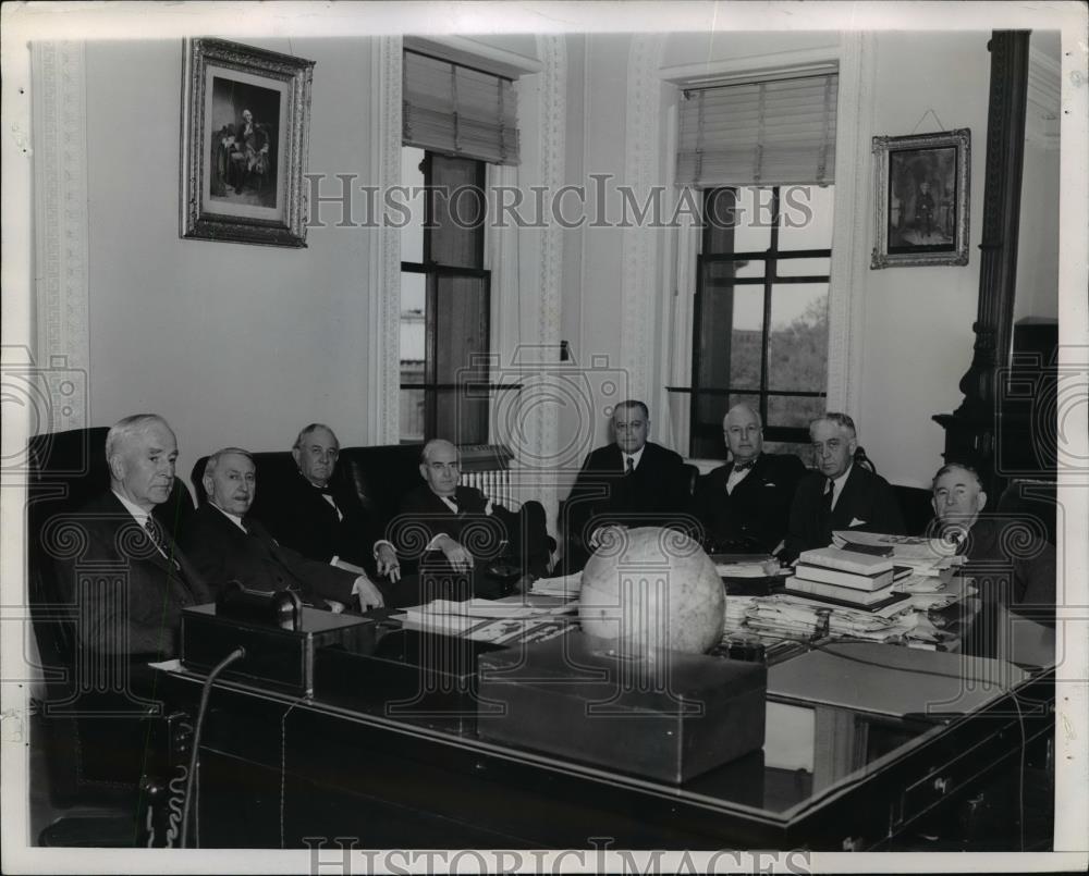 1944 Press Photo Secy Hull to Discuss Amer Proposal for Postwar Int'l Org. - Historic Images