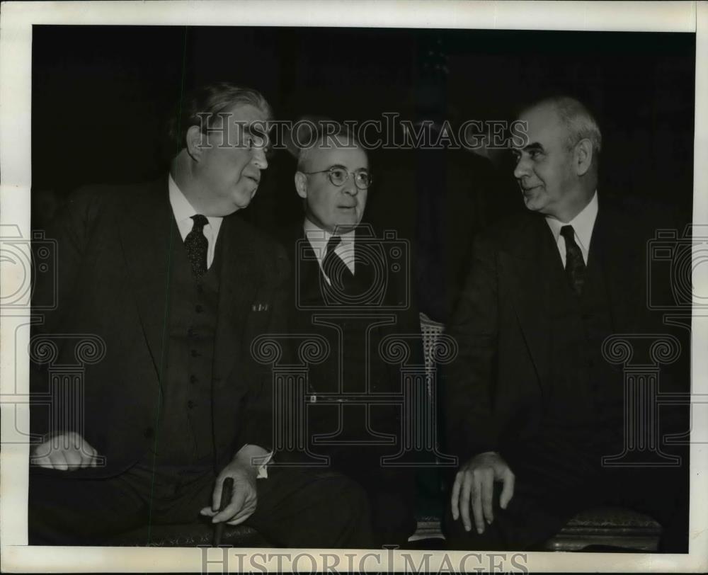 1941 Press Photo John Lewis Addresses Joint Meet of Coal Mine Operators and UMW - Historic Images