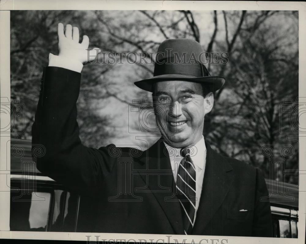 1953 Press Photo Gov Adlai Stevenson - nep08838 - Historic Images