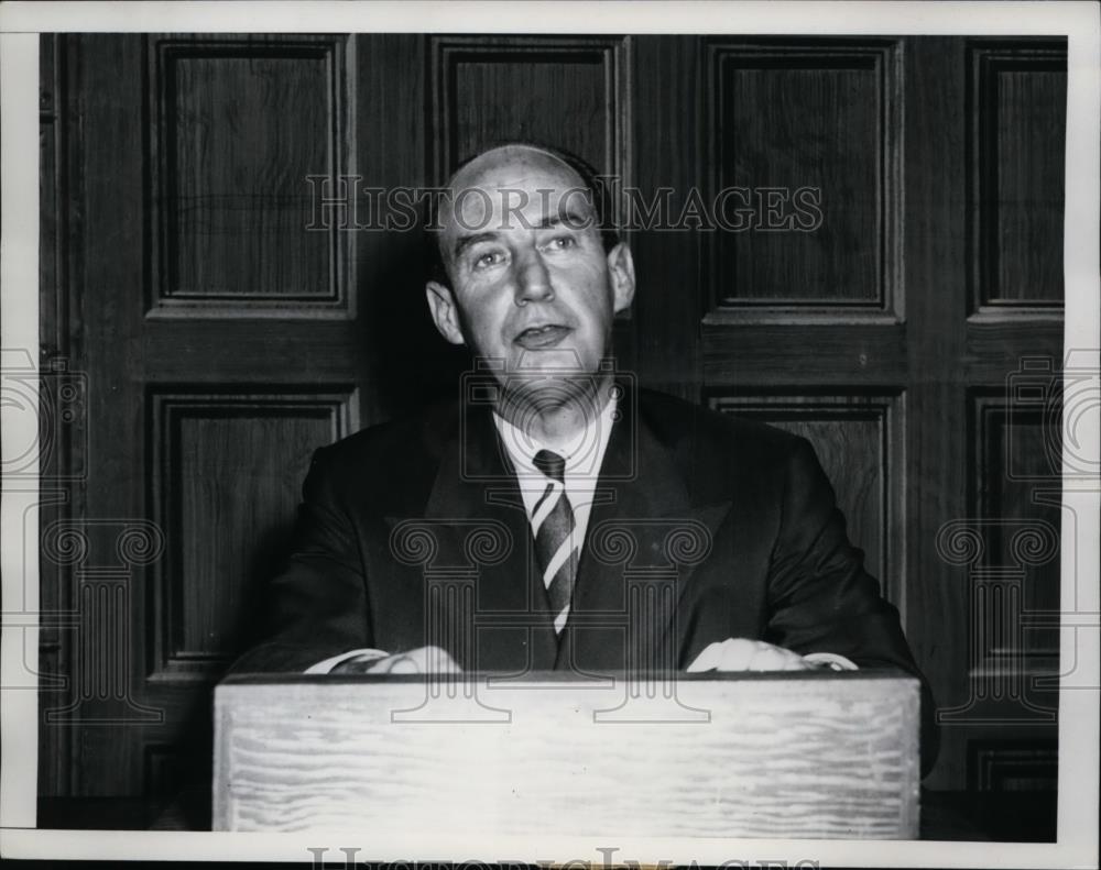 1952 Press Photo Gov Adlai Stevenson, Democratic Nominee for Pres - nep08840 - Historic Images