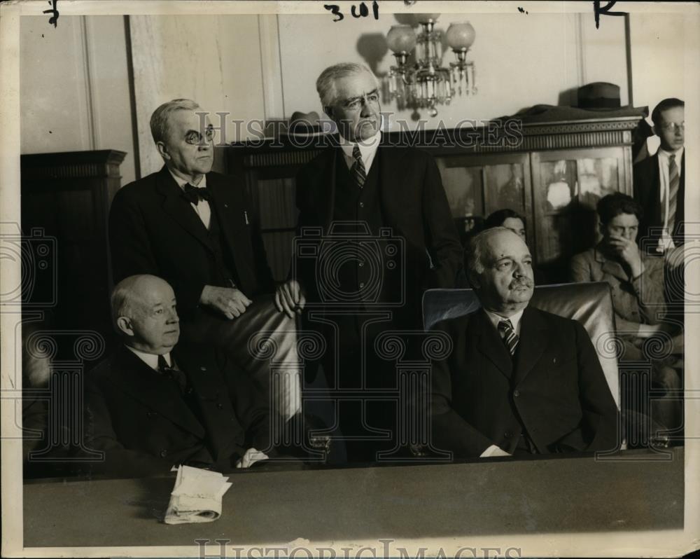 1928 Press Photo Presidential Candidates Quizzed by Senate Committee - nep09021 - Historic Images