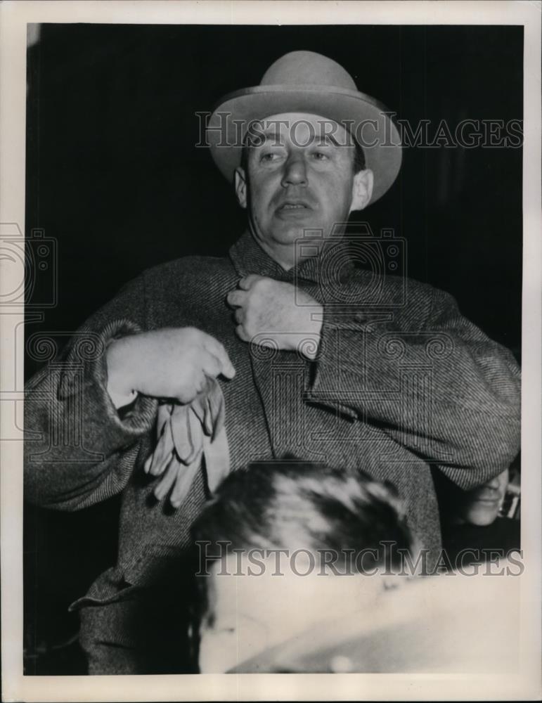 1952 Press Photo Gov Adlai Stevenson Attended Dedication of Taunton Hospital - Historic Images