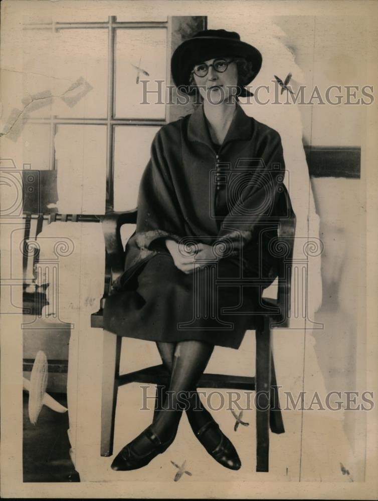 1922 Press Photo Grace Simser Prime Witness in Creasy Case as Trial Began in LI - Historic Images