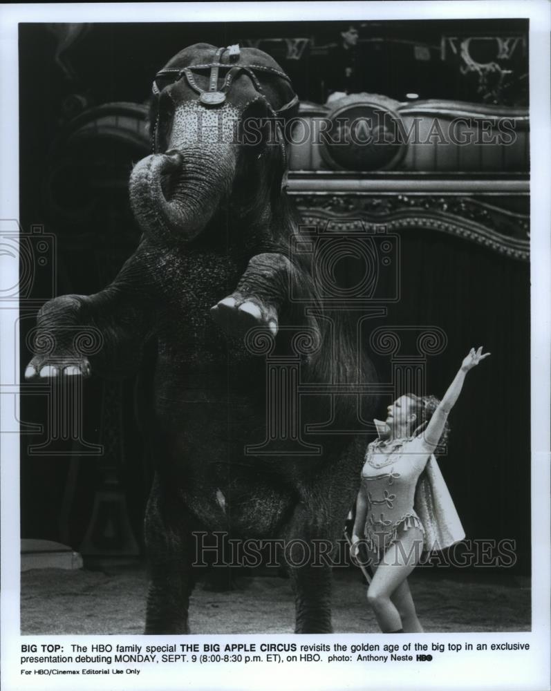 1991 Press Photo A scene from The Big Apple Circus, on HBO. - spp03818 - Historic Images