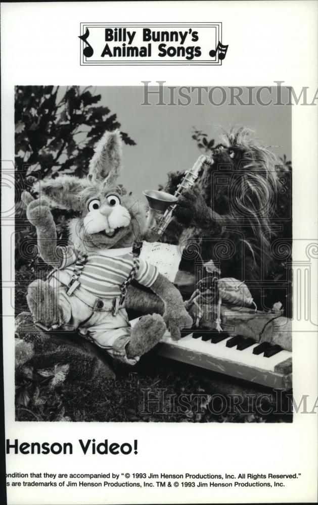 1993 Press Photo A scene from Billy Bunny's Animal Songs. - spp03829 - Historic Images