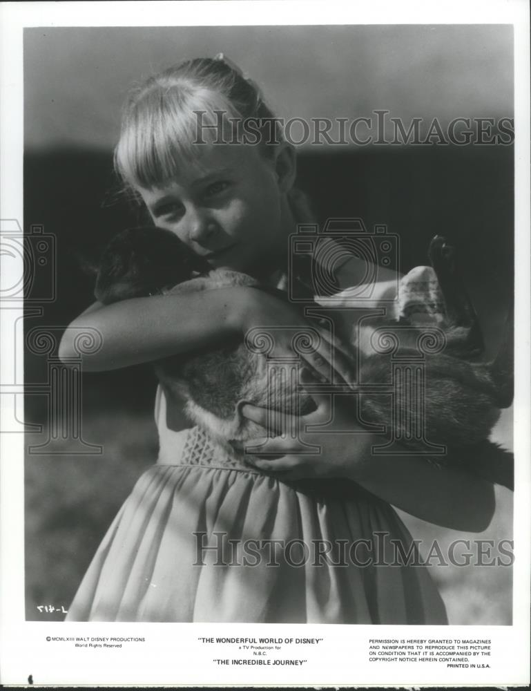 1963 Press Photo Marion Finlayson in The Incredible Journey. - spp05753 - Historic Images