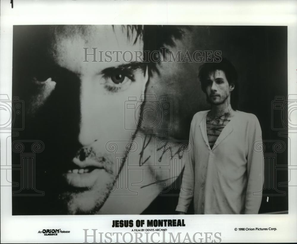 1990 Press Photo Lothaire Blueteau stars in Jesus of Montreal. - spp05840 - Historic Images