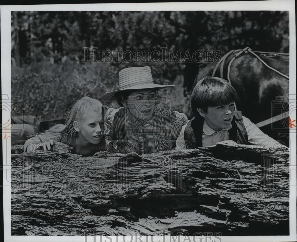 1978 Press Photo Debbie Lytton and Michael Sharrett in Hot Lead, Cold Feet. - Historic Images