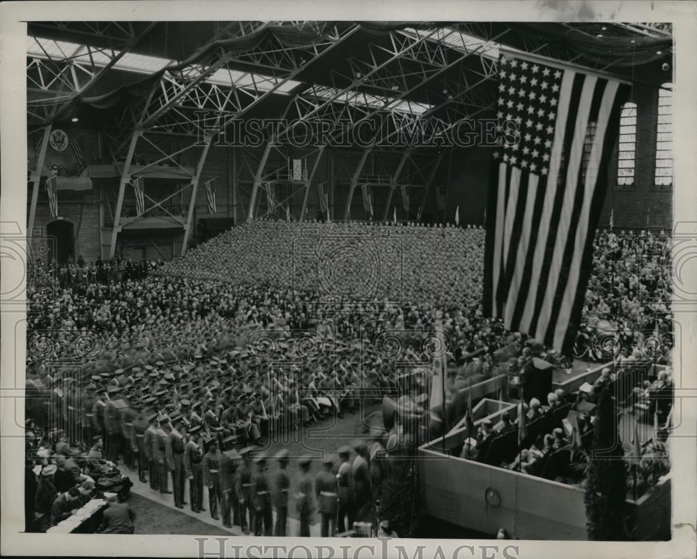 1943 Press Photo West Point Cadets Receive Commissions as 2nd Lieutenants - Historic Images
