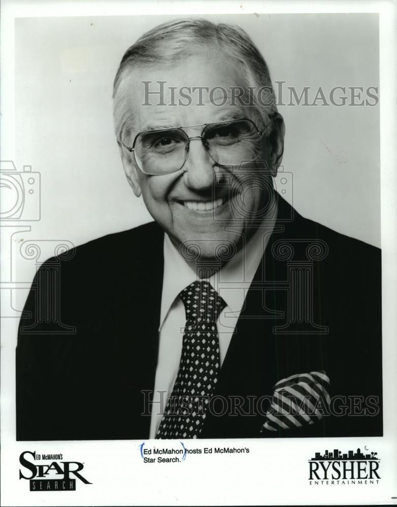 1994 Press Photo Ed McMahon hosts Ed McMahon&#39;s Star Search - Historic Images