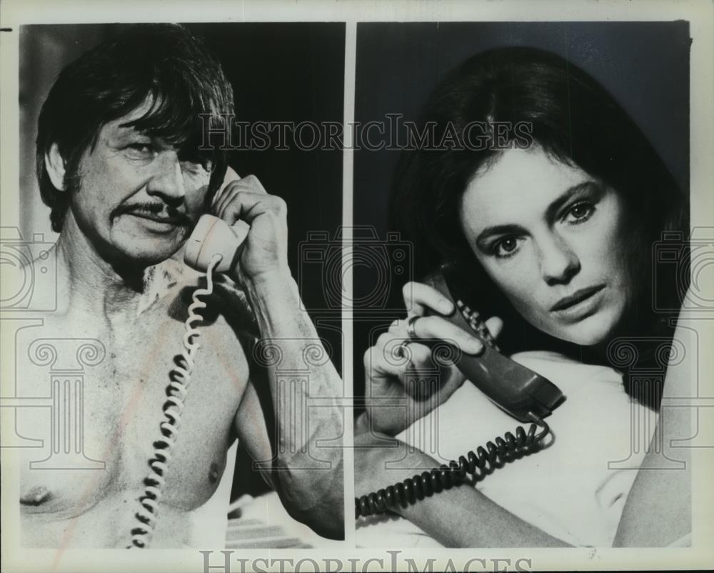 1979 Press Photo Jacqueline Bisset stars with Charles Bronson, in "St Ives" - Historic Images