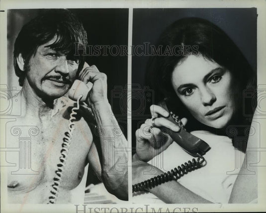 1979 Press Photo Jacqueline Bisset stars with Charles Bronson, in "St Ives" - Historic Images