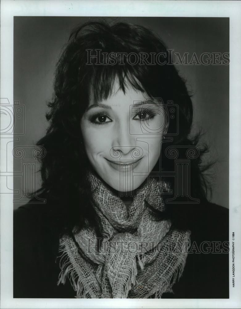 1984 Press Photo Quote About World Hunger by Didi Conn - Historic Images